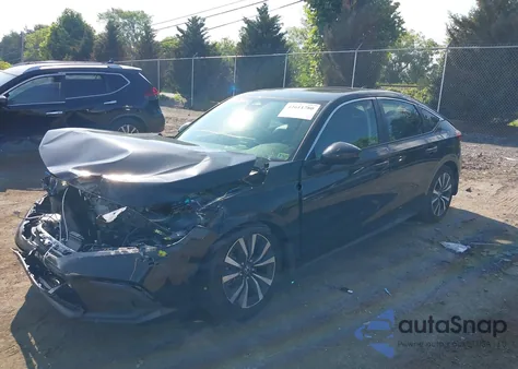 2024 Honda Civic Ex-L z USA, uszkodzony, nr VIN 19XFL1H75RE028132